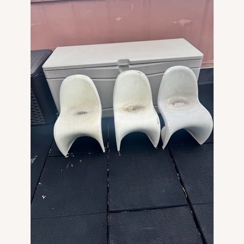Used White Plastic Play Chairs for sale on AptDeco