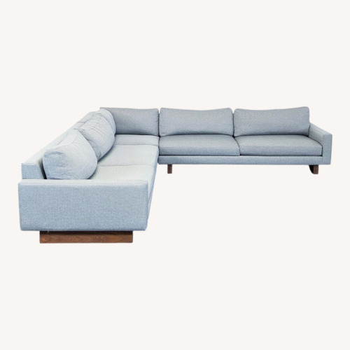 Used Room & Board Pierson Modern Gray Fabric Sectional for sale on AptDeco
