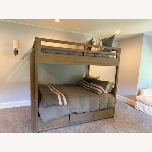 Used Restoration Hardware Teen Laguna Full Storage Bunk Bed for sale on AptDeco
