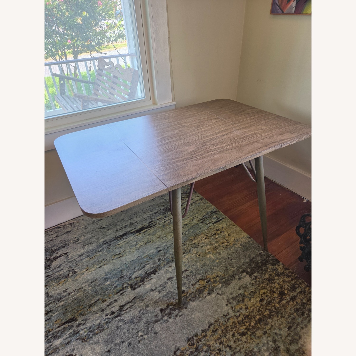 Authentic 1950's Drop Leaf Table - image-3