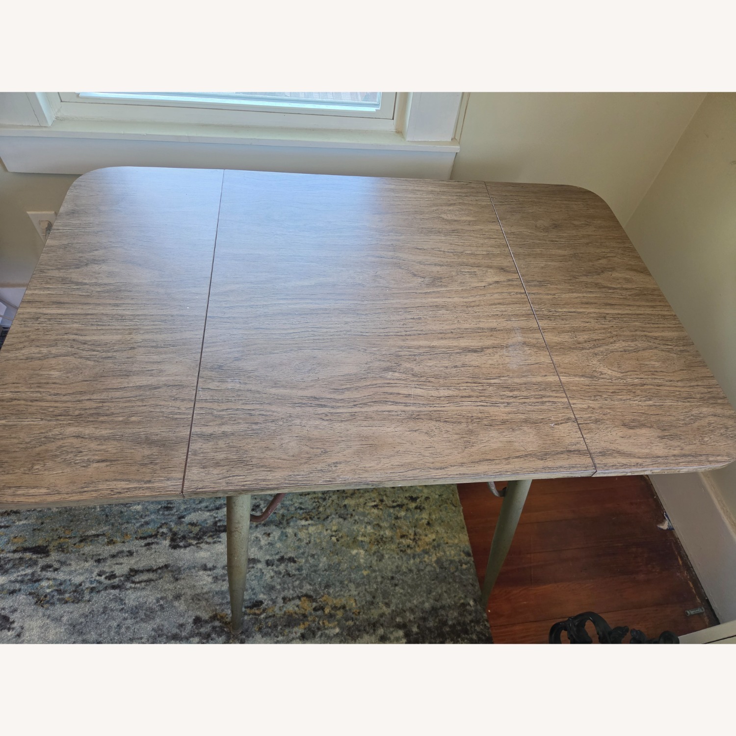 Authentic 1950's Drop Leaf Table - image-4