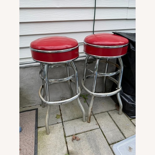 Used Vintage Red Barstools for sale on AptDeco
