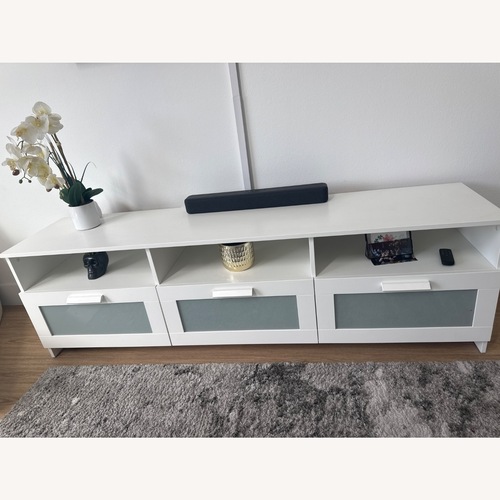 Used IKEA White Tv Console for sale on AptDeco