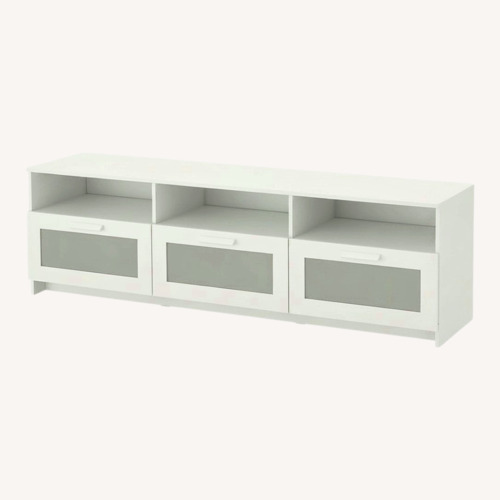Used IKEA White Tv Console for sale on AptDeco