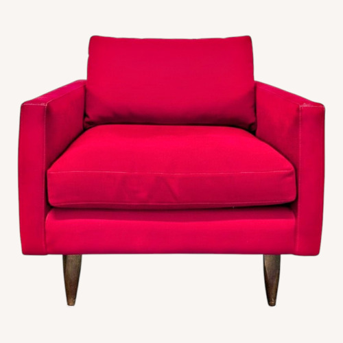 Used Room & Board Jasper Modern Red Lounge Chair for sale on AptDeco