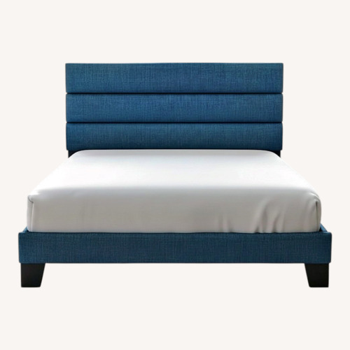 Used Amazon Queen Size Platform Bed Frame for sale on AptDeco
