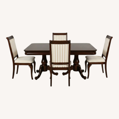 Used Dining Room Table 69x42 Plus 6 Chairs for sale on AptDeco
