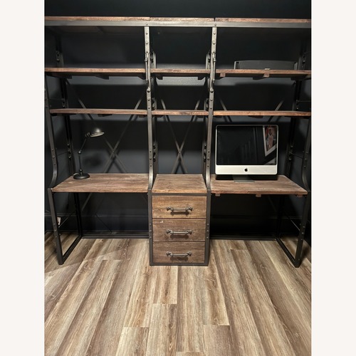 Used Restoration Hardware French Library Double Desk With Drawers for sale on AptDeco