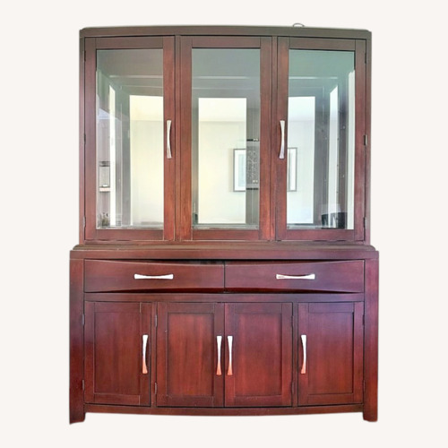 Used Raymour & Flanigan Sideboard and Hutch for sale on AptDeco