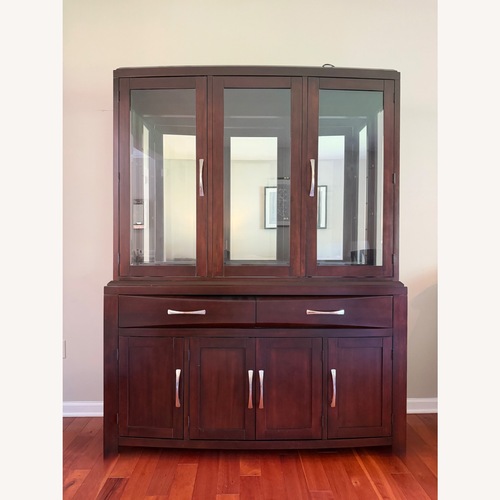 Used Raymour & Flanigan Sideboard and Hutch for sale on AptDeco
