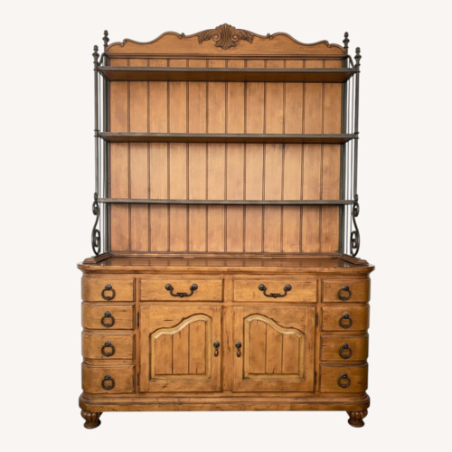 Used Wood Hutch for sale on AptDeco