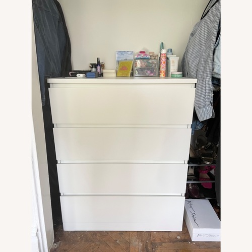 Used IKEA White Wood Dresser for sale on AptDeco
