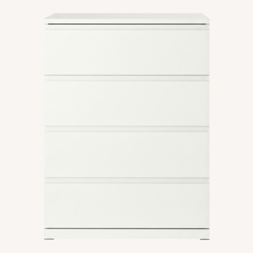 Used IKEA White Wood Dresser for sale on AptDeco