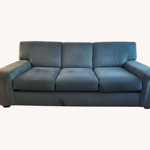 Used Modern Blue Sofa for sale on AptDeco