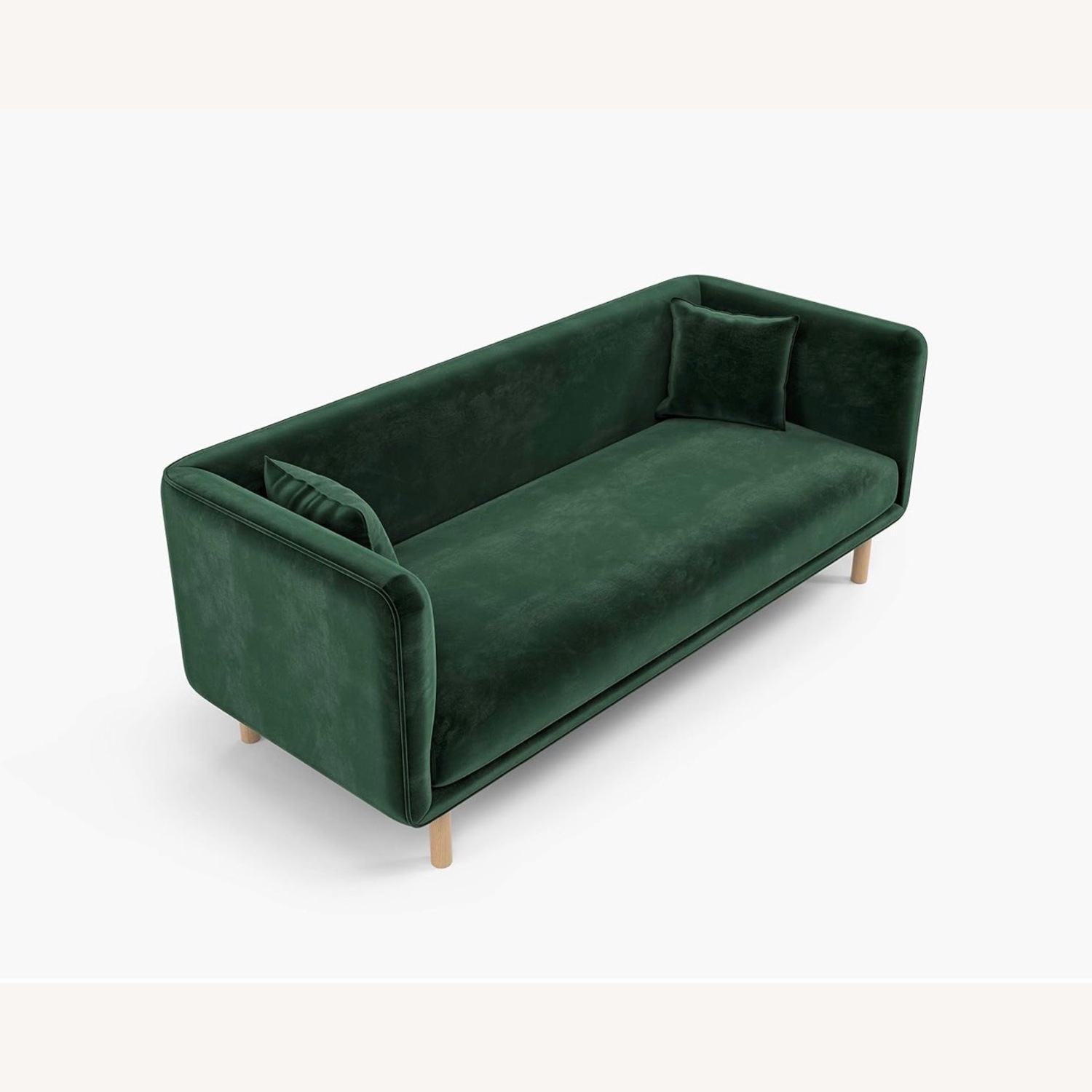 Rove Concepts Frans Green Suede 3+ Seater Sofa - image-2