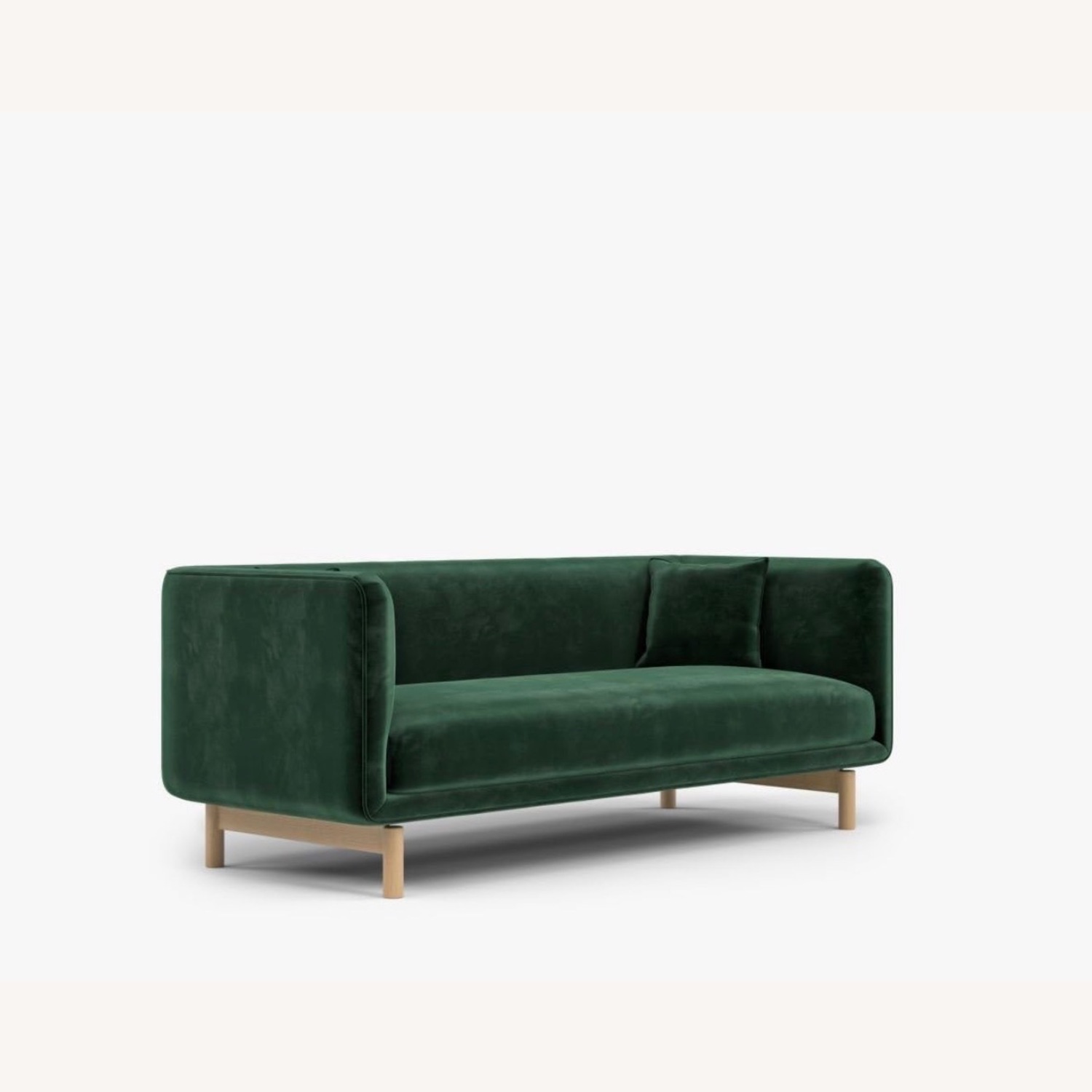 Rove Concepts Frans Green Suede 3+ Seater Sofa - image-3