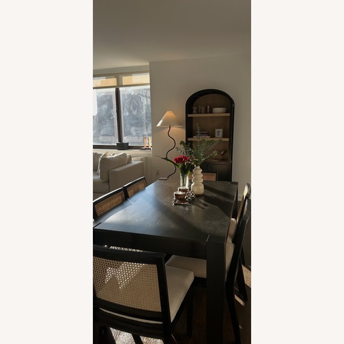 Used Black Dining Set for sale on AptDeco