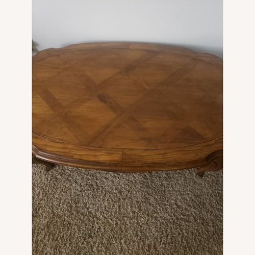 Used Vintage/Antique Dark Brown Dining Table for sale on AptDeco