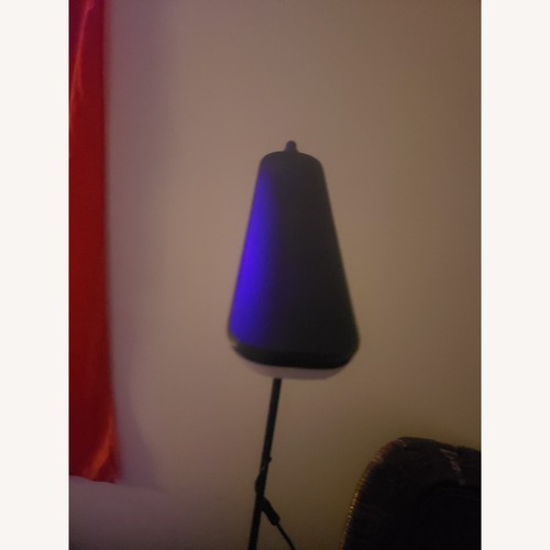 Used Vintage/Antique Finds Black Metal Floor Lamp for sale on AptDeco