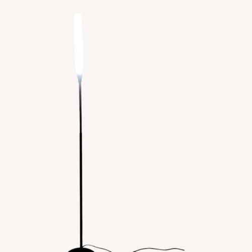 Used Vintage/Antique Finds Black Metal Floor Lamp for sale on AptDeco