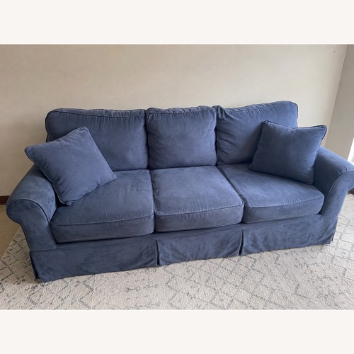 Used Blue 3+ Seater Sofa for sale on AptDeco