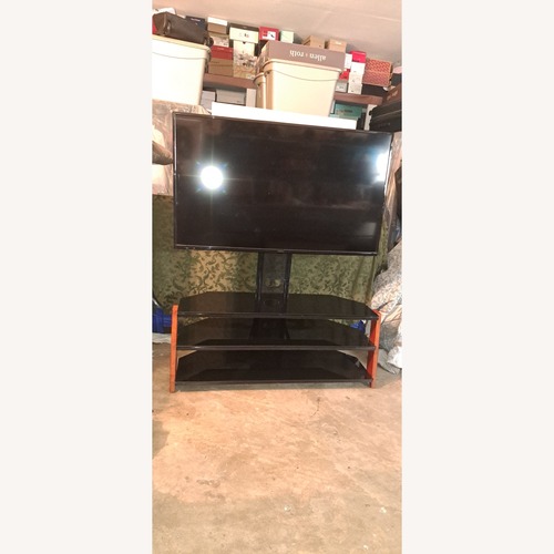 Used Black Glass Media Storage for sale on AptDeco
