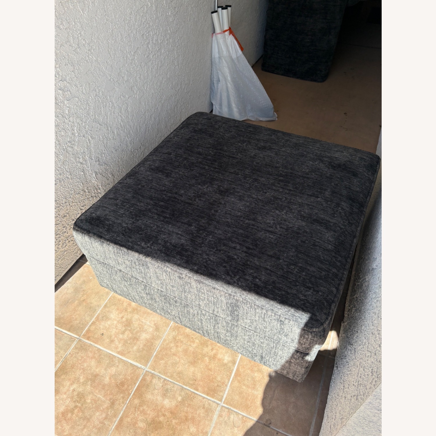 Ashley Furniture 3+ Seater Sofa & Ottoman - image-3