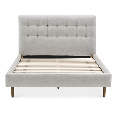 Used Castelry Madison Queen Size Bed Bisque for sale on AptDeco