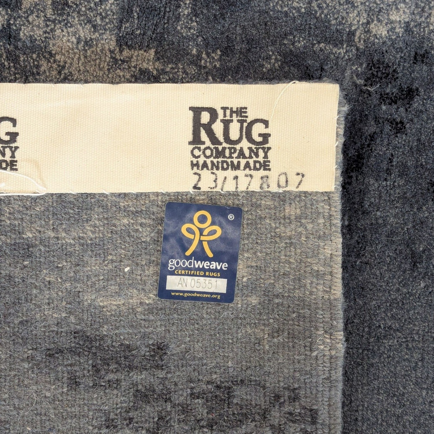 The Rug Company Lola 9x12 Modern Abstract Blue Rug - image-7