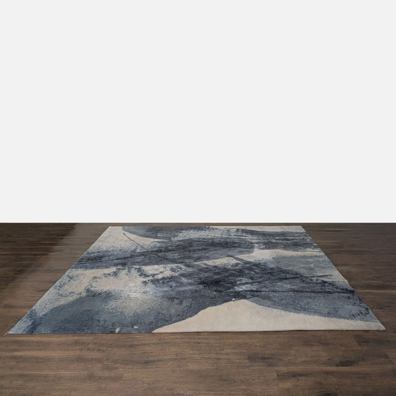 The Rug Company Lola 9x12 Modern Abstract Blue Rug - image-3