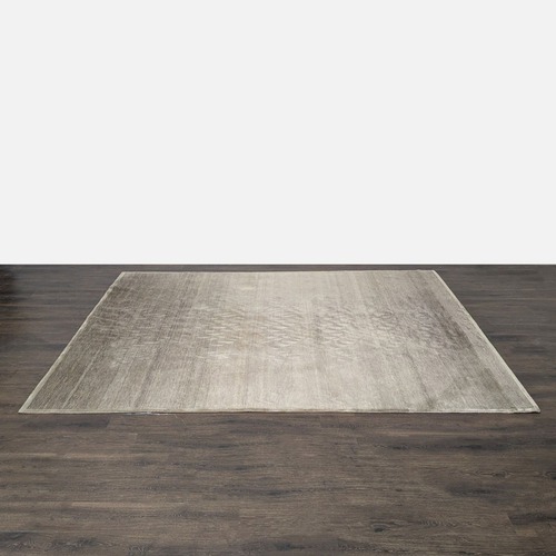 Used Erbil Tezcan Modern Shades of Silver Wool and Silk for sale on AptDeco