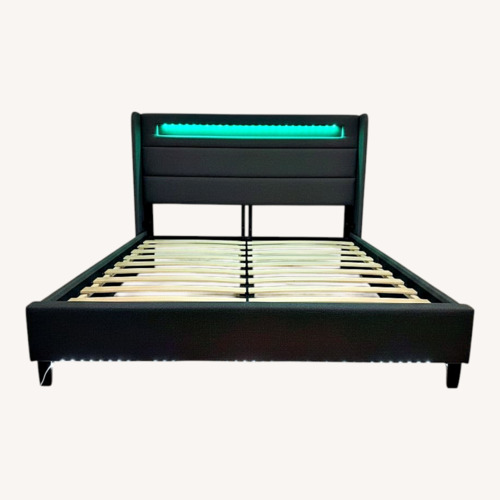 Used Fabric Twin Bed for sale on AptDeco