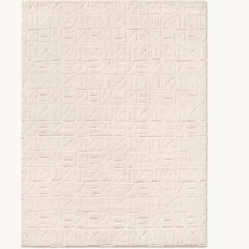Used Restoration Hardware Kinari Wool Rug – 10' × 14' Ivory | Wool for sale on AptDeco
