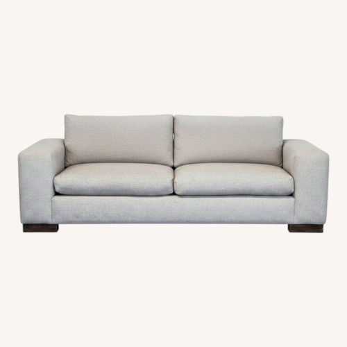 Used Kreiss Como Modern Loveseat with Wide Arms for sale on AptDeco