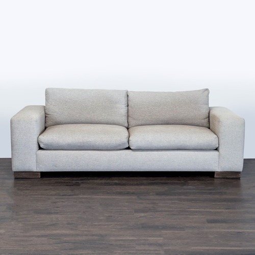 Used Kreiss Como Modern Loveseat with Wide Arms for sale on AptDeco
