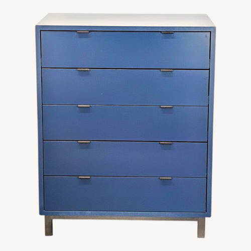 Used Room & Board Copenhagen Modern Blue 5-Drawer  for sale on AptDeco