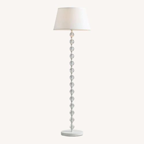 Used Pottery Barn Kids Stacked Elegant Crystal Floor Lamp for sale on AptDeco
