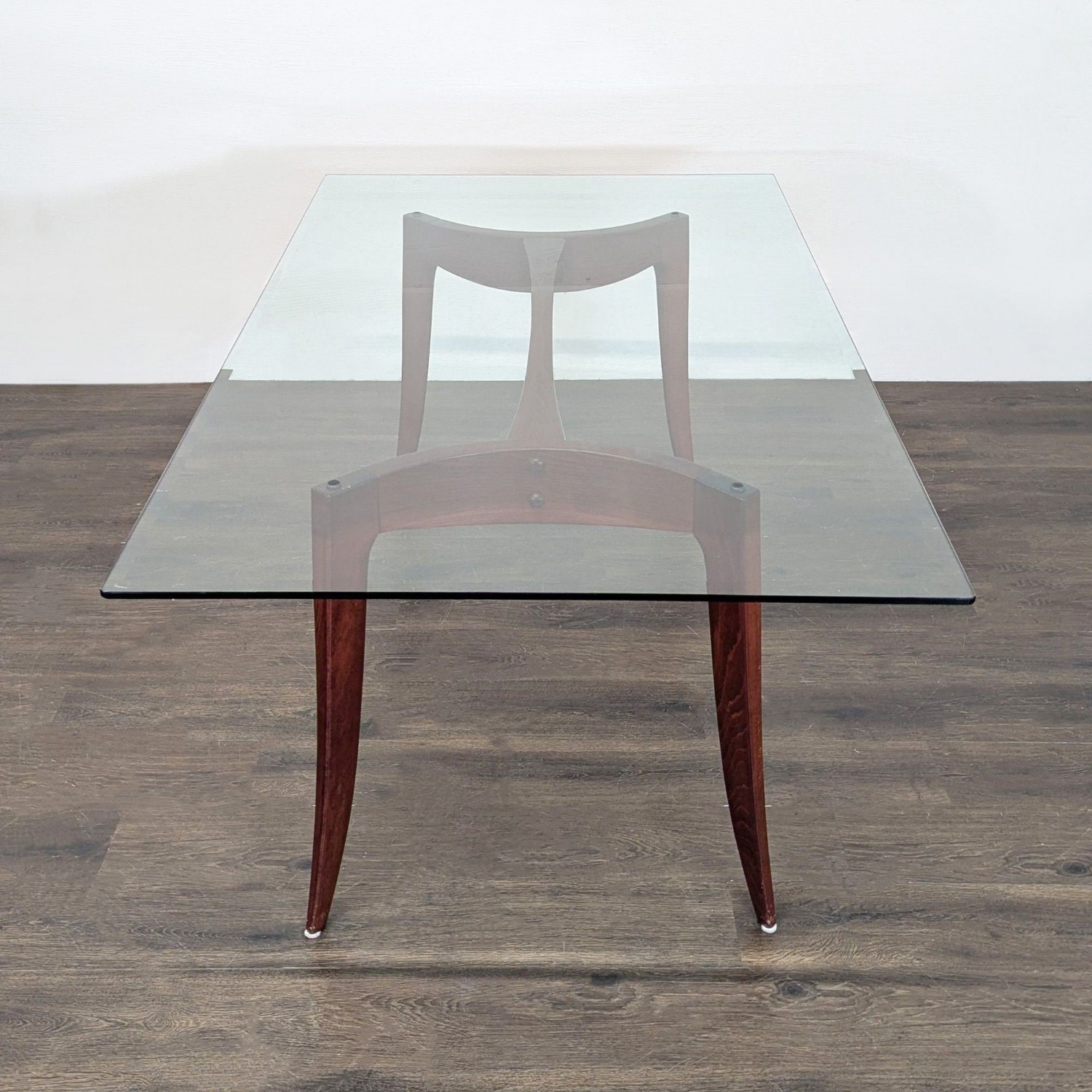 Z Gallerie Glass Top Dining Table - image-4