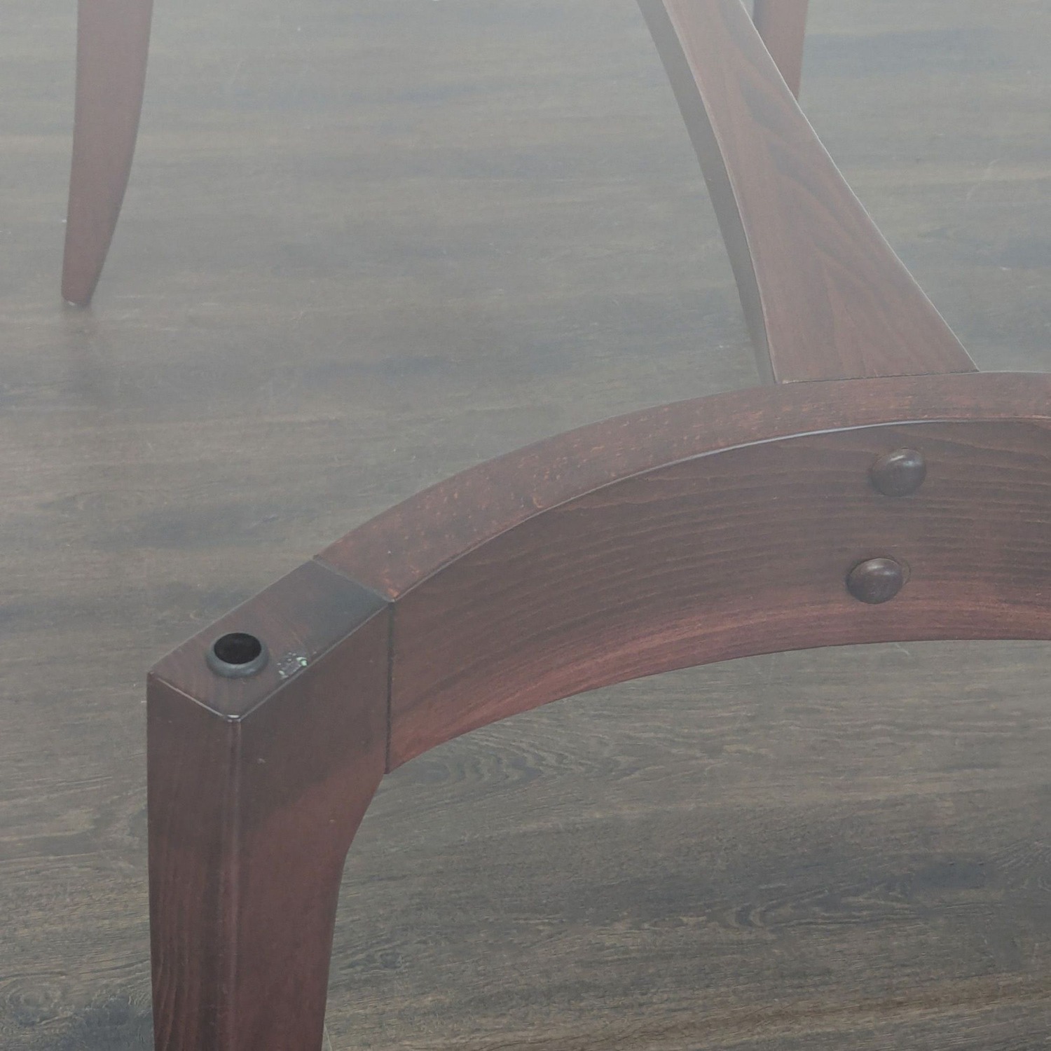 Z Gallerie Glass Top Dining Table - image-7