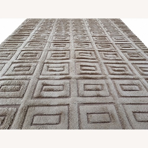 Used Restoration Hardware Rajouri Silk & Wool Rug – 12' × 15' Bronze | for sale on AptDeco