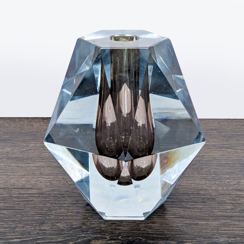 Used Pair of Fontana Arte Mid-Century Crystal Candle  for sale on AptDeco