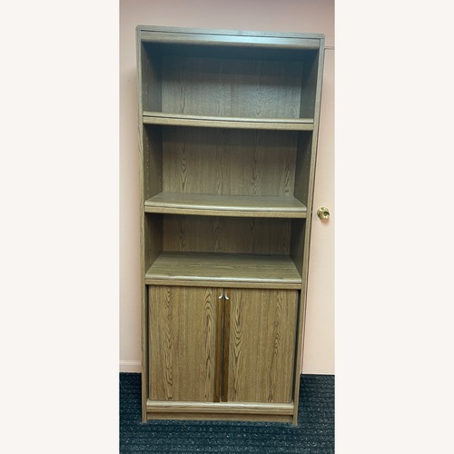 Used Bush Wood Storage Cabinet/Bookcase for sale on AptDeco