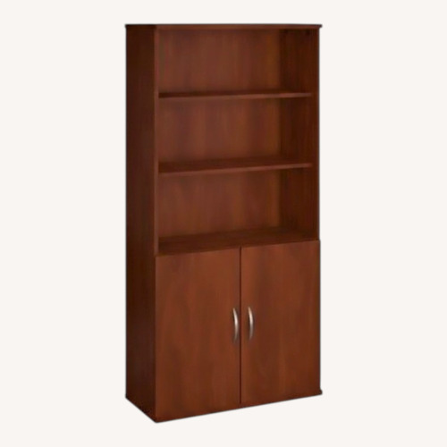 Used Bush Wood Storage Cabinet/Bookcase for sale on AptDeco