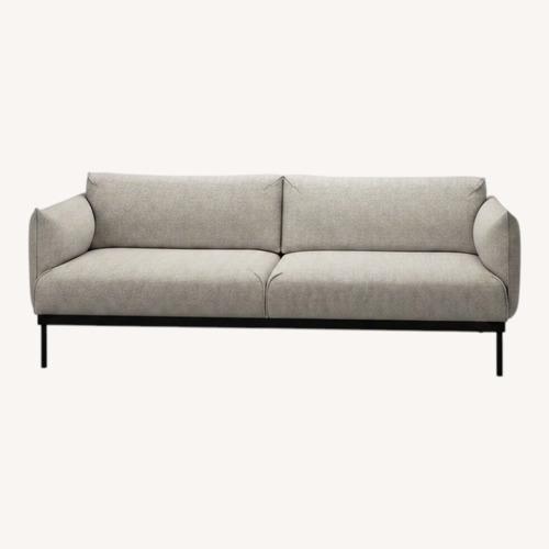 Used IKEA ÄPPLARYD Light Gray Fabric 3+ Seater Sofa for sale on AptDeco