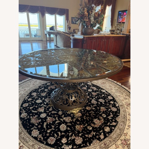 Used Entry Metal and Glass Top for sale on AptDeco