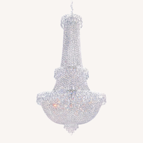 Used Schonbek Camelot 2638 41-Light Crystal Chandelier for sale on AptDeco