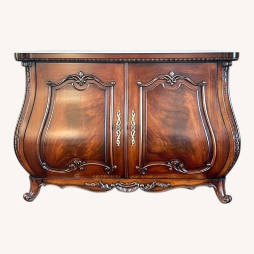 Used Century Furniture Dark Brown Wood Sideboard for sale on AptDeco