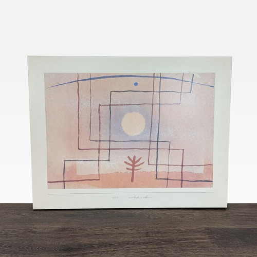 Used Paul Klee Paul Klee "Was Regeln zu Pflanzen" 1935 Art for sale on AptDeco