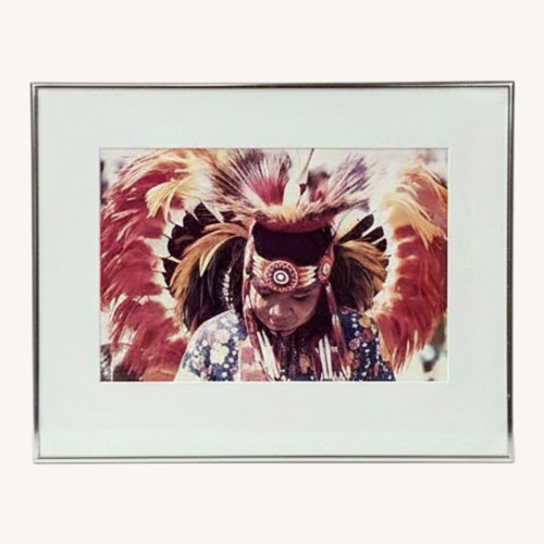 Used Jim Laurie Framed Native American Dance Print for sale on AptDeco