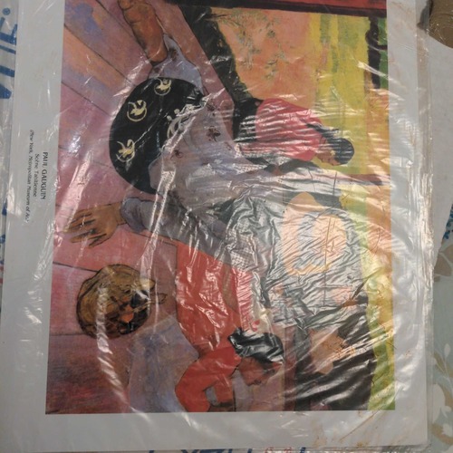 Used Paul Gauguin "Scène Tahitienne" Art Print for sale on AptDeco